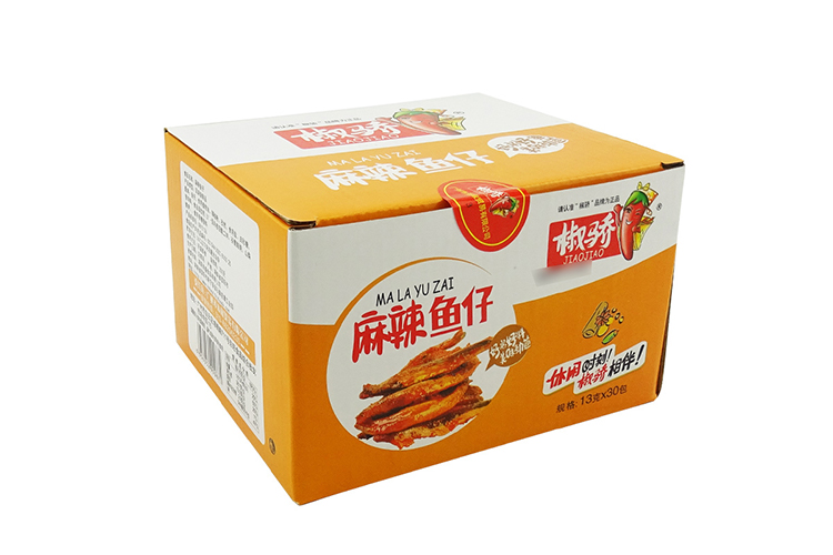 JIAOJIAO SPICY FISH 13G*30 PACK